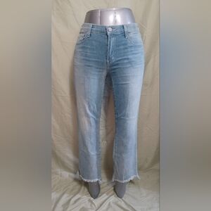 J Brand Women's Selena Faded Blue Straight Leg Jeans